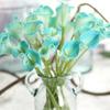 1 Zweig künstliche Blume Calla-Lilien-Brautstrauß für Zuhause, Hochzeit, Party, Dekoration