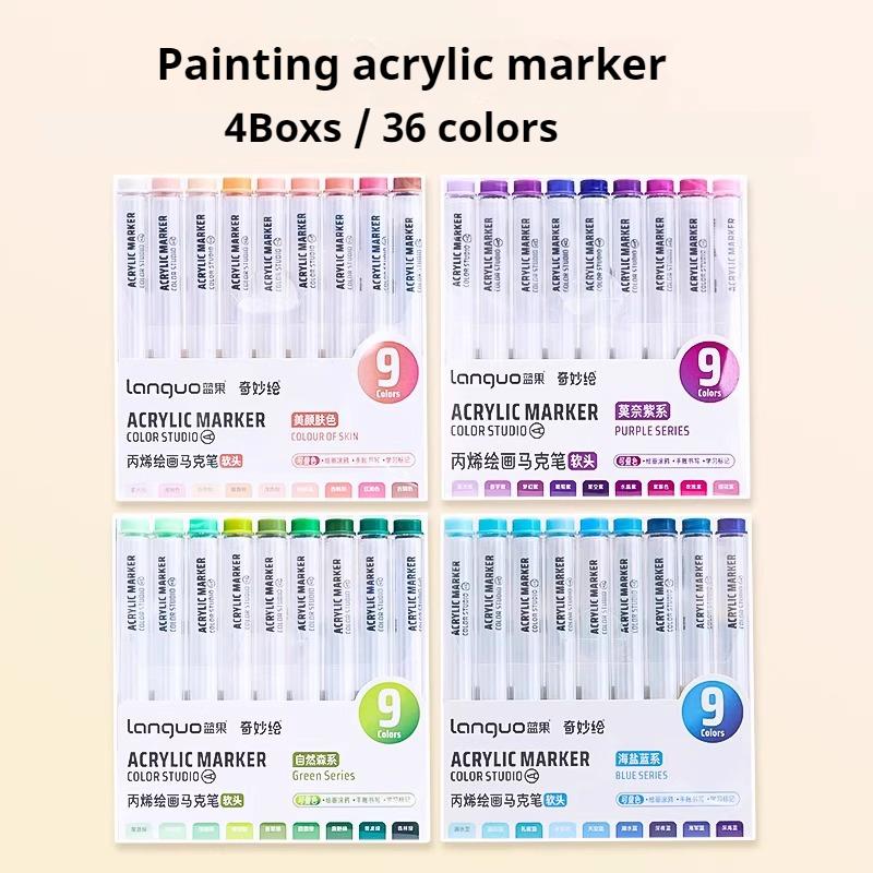 Languo Acrylic Marker Pen Soft Head