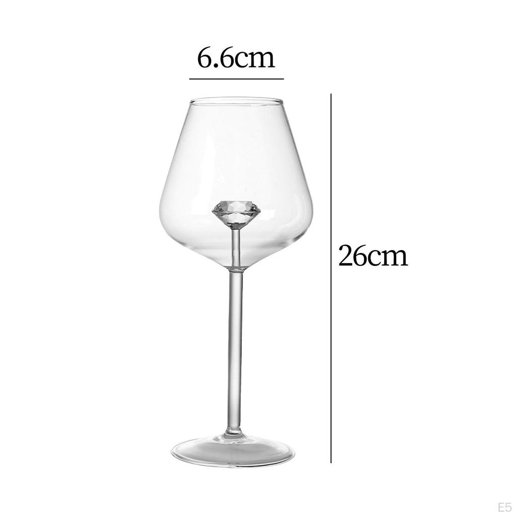 Set di Calici da Vino Diamante per Occasioni Speciali