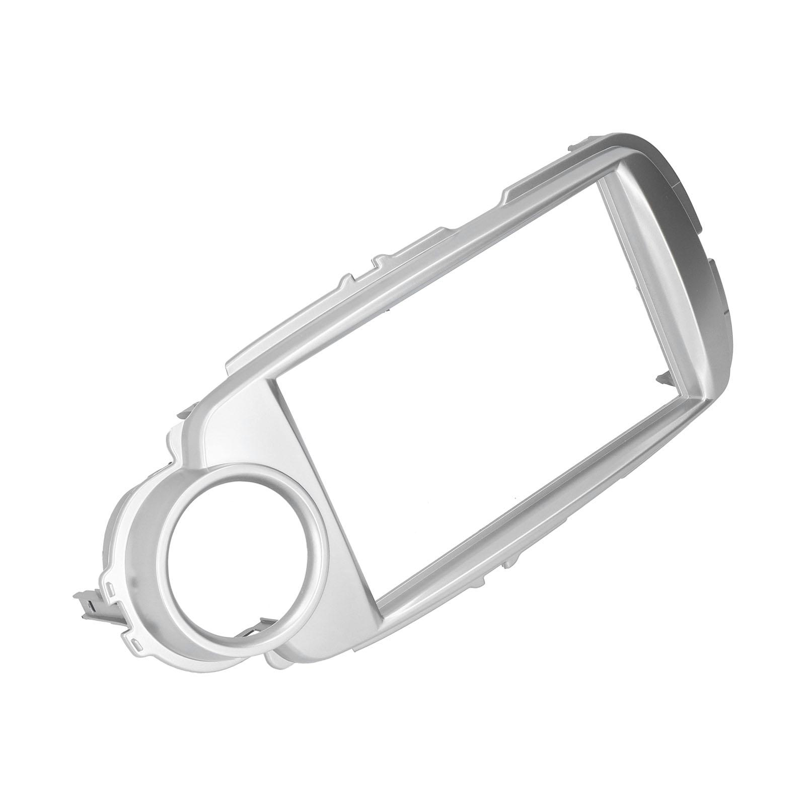 

2Din стерео радио DVD аудио плеер навигационная панель рамка подходит для Yaris XP130Vitz 20112014