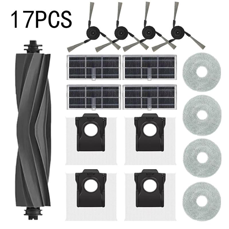 Zubehör für Saugroboter Dreame L40 ultra / X40 Ultra, Staubbeutel, Mopp, Hauptseitenbürsten, Tücher, f