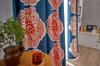 Suminoe Blackout Dark 100 x 135 1 V1245 Curtains, Blue, cm, Dairin, Washable, Piece,