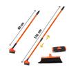 4 - in - 1 Weed Removal Garden Tool Set - Multifunctional Cleaning & Leaf Raking Kit with High Carbon Steel Bristles , O