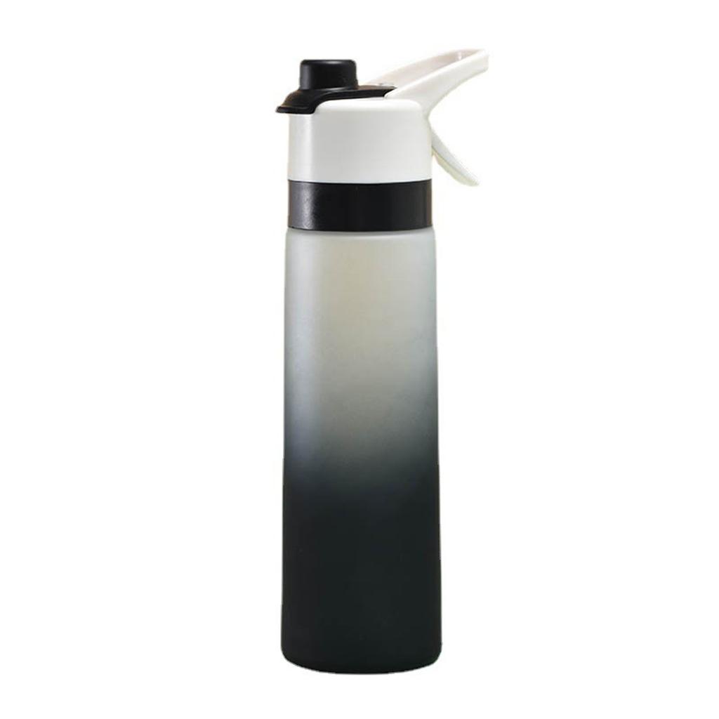 700ml Gradient Sport Water Bottle Travel Outdoor Fitness Water Cup Large Capacity Spray Bottle Drinkware