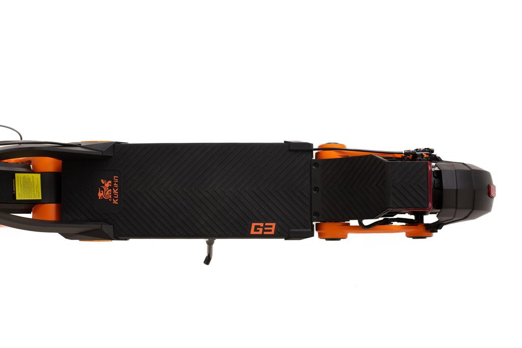 KuKirin G3 1200W Electric Scooter, 52V 18Ah Battery, 63km Range, 10" Off-Road Tires, Foldable Design, Dual Disc Brakes