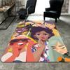 Ladies Rug Floor Mat for Living Room or Bedroom Soft and Comfortable Carpet a Gift for Birthday and Holiday.DFF0925231