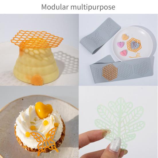 Wide Application Flexible Convenient Easy To Release Butterfly Shaped Cake Pastry Decor Baking Mould Dessert Mold