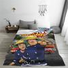 Fireman Sam  Blanket Multiple Sizes Super Soft and Warm  Throw Blankets for Sofa Couch and Bed
