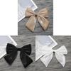 Luxurious Small Style Organdy Bow Brooch With Handcrafted Design For Adult Fashion Accessories