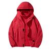 3-in-1 Waterdichte Winddichte Fleece gevoerde Wandeljas Heren Dames Buiten Kamperen