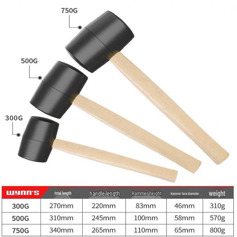Shangqi Shock-Absorbing Rubber Mallet (5-Pack)