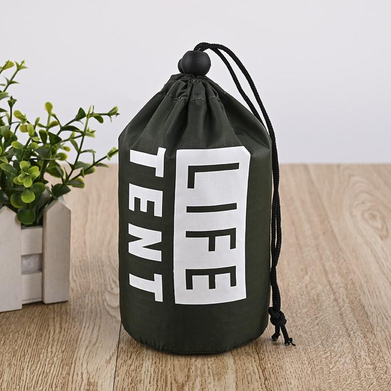 Down Jacket Sunscreen Clothing Storage Bag - Nylon Polyester Plaid, Portable Drawstring, Oxford Cloth