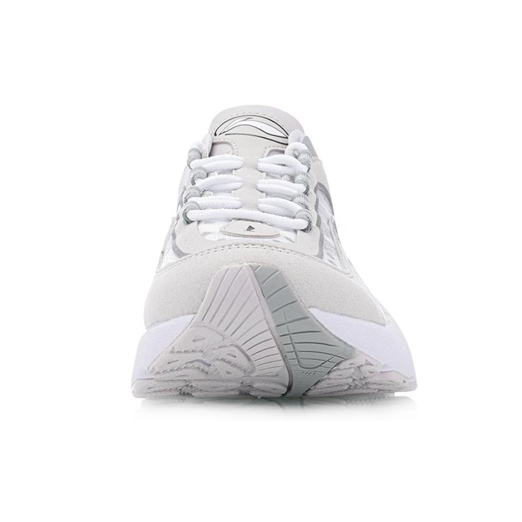 New LiNing Shock Absorbers With Slip Resistant And Abrasion Resistant Properties Low Top Running Shoes Women's Gray ARHP128-11