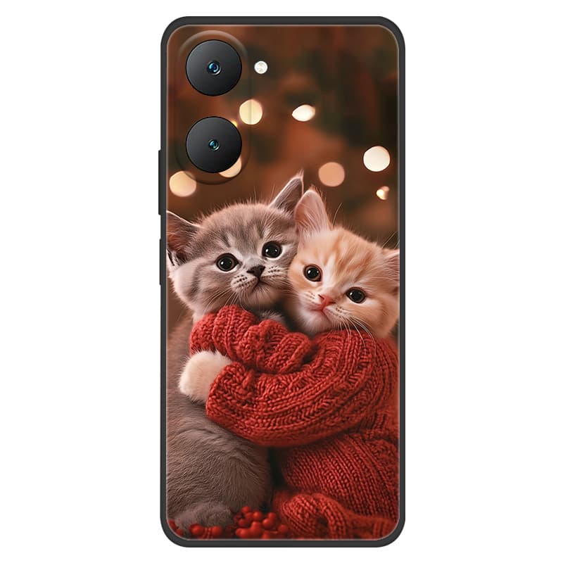 Case For Vivo Y28S Y18 Cases Y18E Y03 Y36T 4G 5G Y28E T3 Lite 5G Soft TPU Silicone Phone Cover For Vivo Y36T 4G Black Back Shell