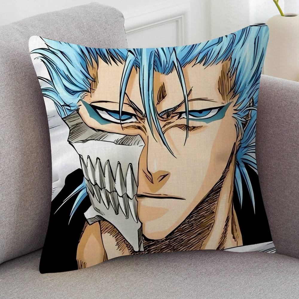 Anime BLEACH Pillow Cushion Cover Pillowcase Living Room Sofa Home Decor Customized