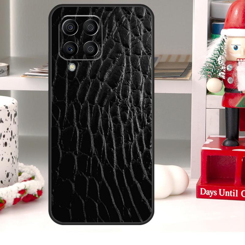 Snake Skin For Samsung Galaxy M55 M15 M13 M23 M33 M53 M20 M21 M51 M12 M32 M52 M34 M54 M31s M30s Case