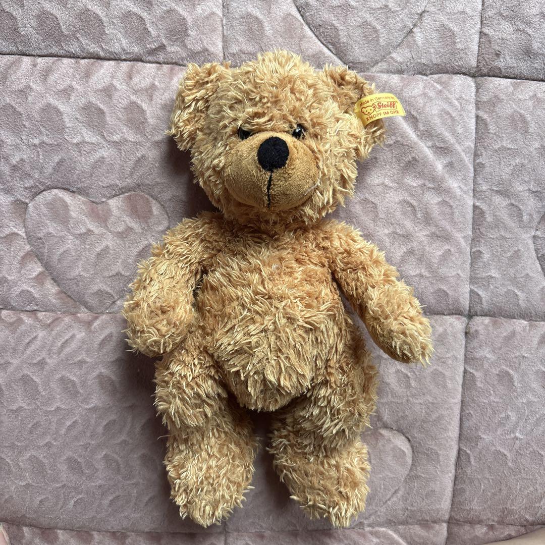 

[USED] Steiff Teddy Bear Finn Gold