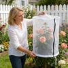 Plant Covers Breathable Mesh Barrier Protector 2 Pieces Bird Barrier Tomato Cage Net for Tomato Cucumber Strawberry Flowers