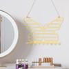 Hollow Metal Butterfly Jewelry Storage Rack Wall-mounted Necklaces Organizer  Earrings