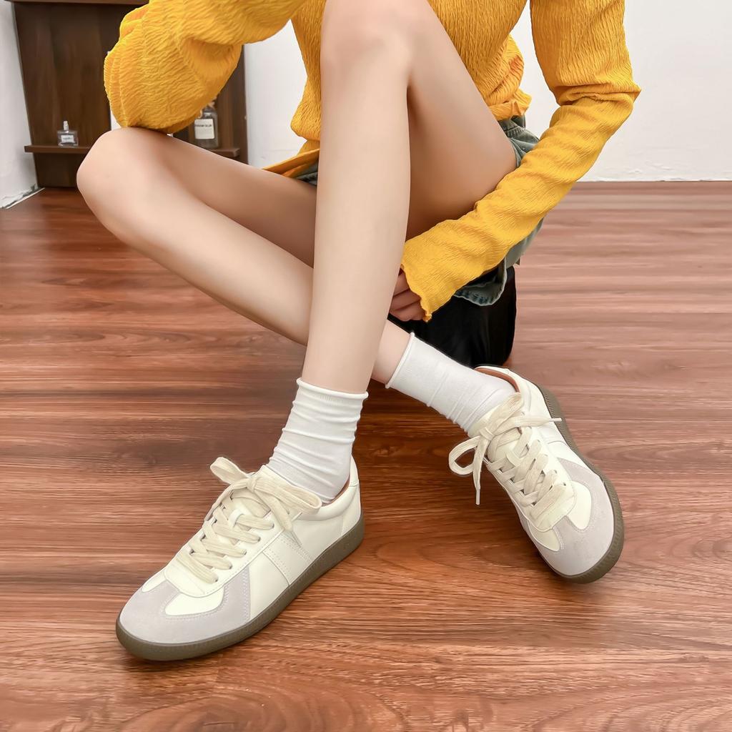 thick-soled Forrest Gump shoes 2025 casual style versatile sports shoes women's summer outer wear advanced sense thick-soled heightening German traini