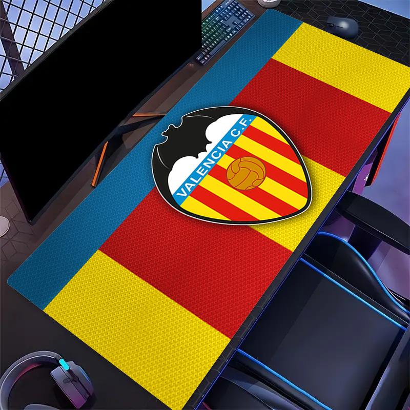 Valencia Club de Fútbol Print Cushion Non-slip Laptop Tablet Big Mousepad XXL Mat Mini PC Playmat With Lock edge