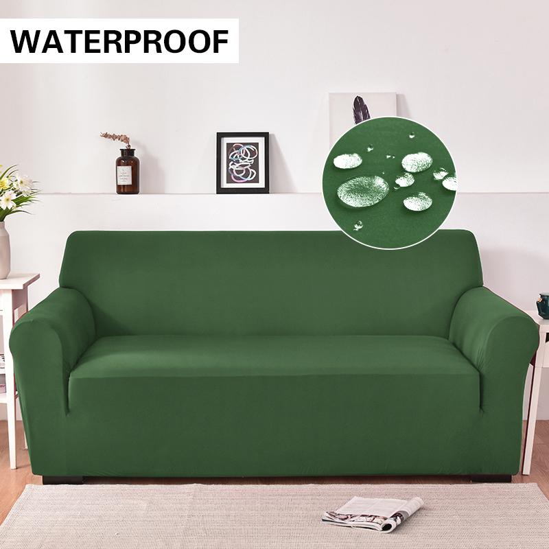 Waterproof Sofa Slipcover Anti Slip Stretch Sofa Covers For Living Room Furniture Protector Couch Cover Pets Dogs Friendly 1Pc