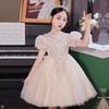 Bamino Girl's Elegant Summer Princess Gown