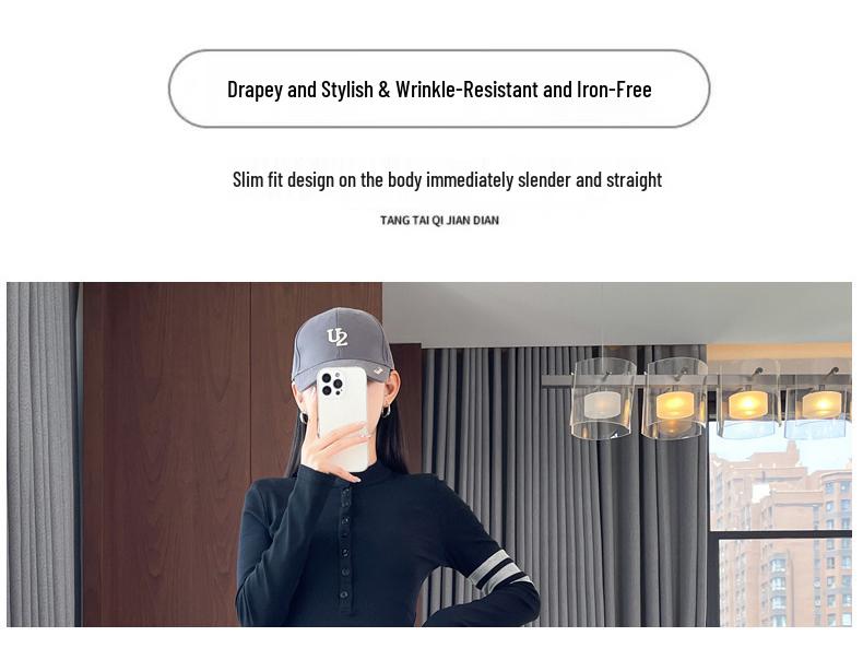 Women's High-Waist Dark Gray Sweatpants - Slim Fit, Wide Leg Sports Pants for Autumn 2025