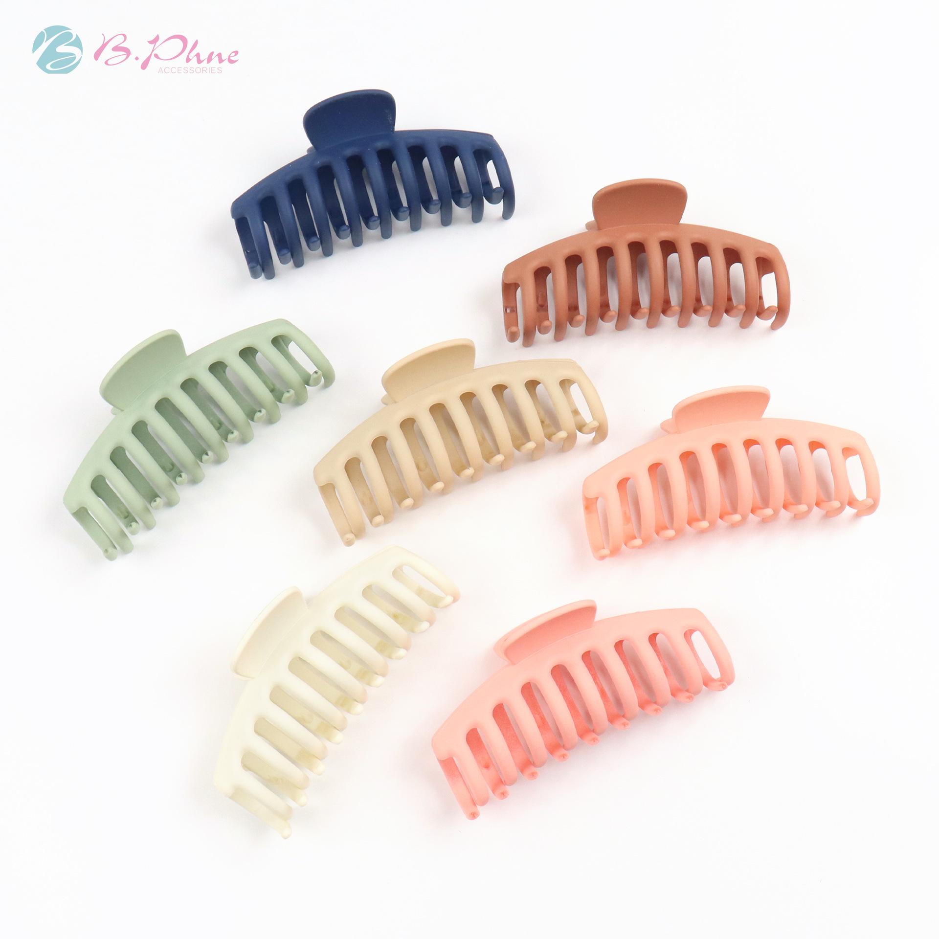 

Korean Elegant Large Hair Claw Clip for Top and Back of Head Hairstyle