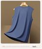 Men's Quick-Dry Sleeveless Sports Vest & Loose Fit T-Shirt Set - Plus Size, Ice Silk, Perfect for Summer Running & Fitness.