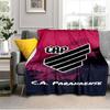 Red And Black Sport Emblem Printed Throws Blanket Soft Flannel Blankets for Couch Bed Gifts for Men Women Picnic blanket Christmas gifts