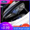 Car Sticker Hot For Ford 2Pcs Car Rearview Mirror Rain Eyebrow Cover Rainproof Side Shield Sticker For Ford Ranger Focus Kuga Mu
