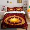 Golden Sun with Jewels. Bedding Sets Duvet Cover Sets Duvet Covers Pillowcases(1 * Duvet Cover 2 * Pillowcases Without Duvet Insert)