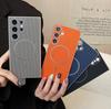 Für Samsung Galaxy S25 S25 Plus S25 Ultra S24 S24 Plus S24 Ultra Handyhülle, gestreiftes Design mit Magnetverschluss