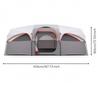 Two-Room Tent Foldable with Storage Bag Sturdy for Family
