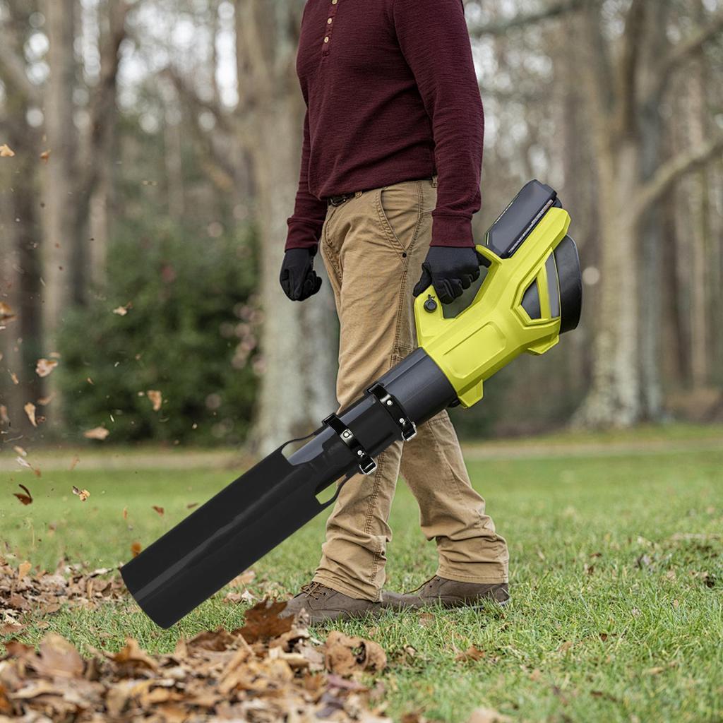 Leaf Blower Air Booster Metal Extension Amplifier for Cleanup Efficiency Leaves Blower Accessories for Garden Yard Patio Lawn