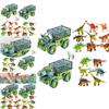 Mini Cute Dinosaur Trucks Triceratops Tyrannosaurus For Easy Grasp And Play