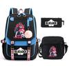 Peripheral Printing Children'S Backpack Set Leisure Student Schoolbag Pencil Bag Shoulder Bag