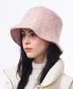Hwaiteusaenjeu Flow Fur Embroidered Bucket Hat Twig (4 Colors)