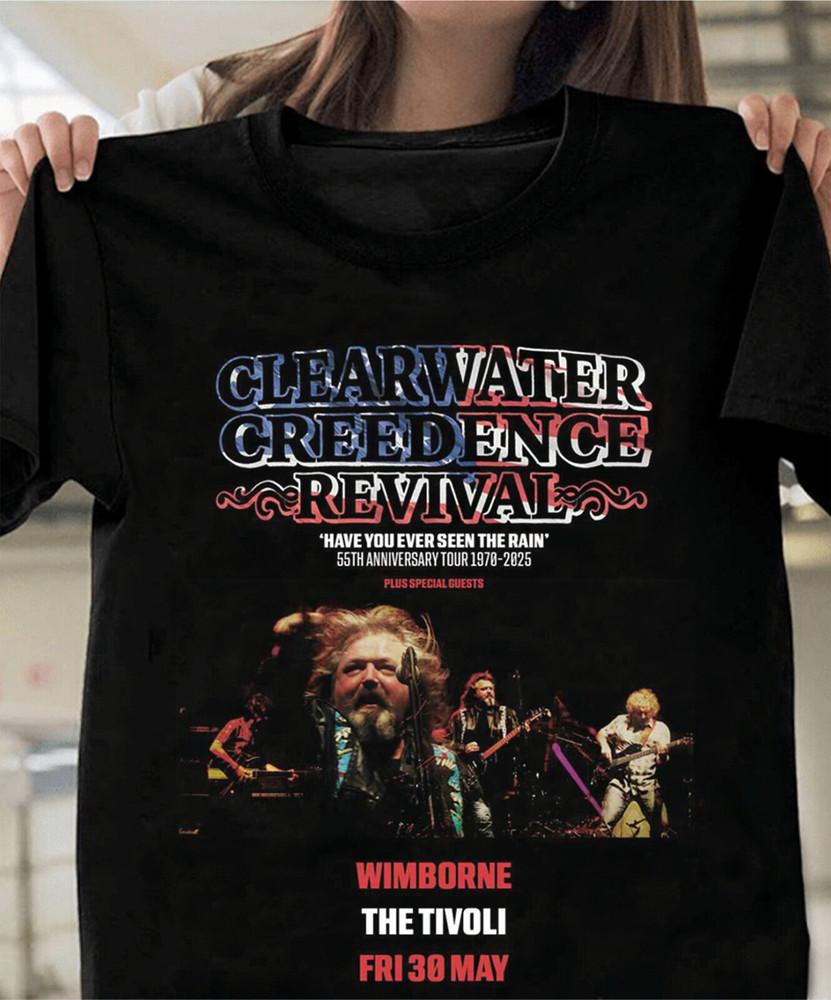 

NEW Clearwater Creedence Revival Tour 2025 Gift For Fans S-5XL T-shirt BM1093 Unisex T-Shirt Graphic Tee XXXL