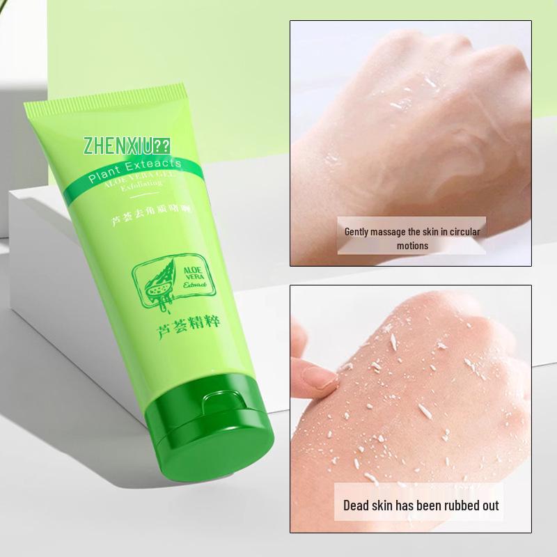 Aloe Peeling-Gel - Tiefenreinigendes, sanftes Gesichts- & Körperpeeling