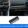 For Mitsubishi Eclipse Cross 2017- 2024 2025 Matte Glove Storage Box Door Handle Cover Trim Interior Accessories Car Styling