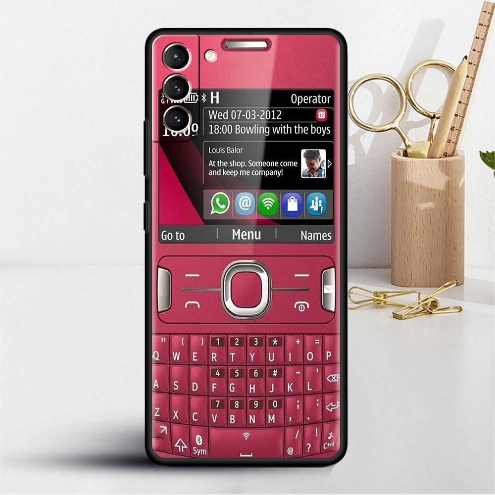 Magnetische Radio Kassettenhülle Für Samsung Galaxy S22 S21 S20 FE S10 S9 Plus S8 Note 20 Ultra 10 Plus Weiche Handyhülle