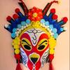 Peking Opera Mask 3D Painting Kit: Handmade Intangible Cultural Heritage Warm-Up Activity