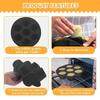 Silicone 7 Holes Cake Mold Home Party Baking Utensils Diy Cylindrical Mold Air Fryer Accessories Baking Tools Cake Molds