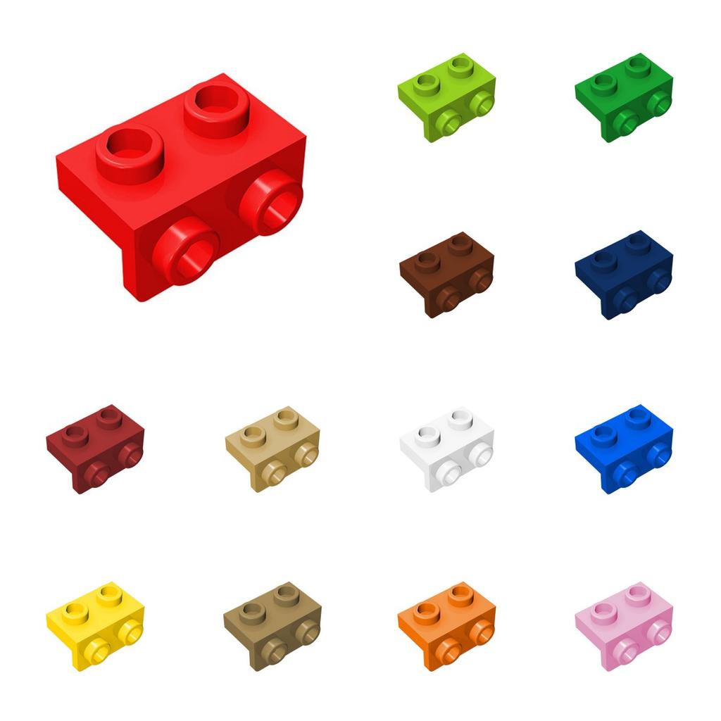 50 pièces 99781 Support 1 x 2 - 1 x 2 Briques Collections Vrac Modulaire GBC Jouets Pour Technique MOC Ensemble Blocs de Construction Compatible