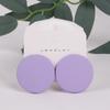 Trendy Korean Red White Black Pink Stud Earrings For Women Girl Geometric Big Square Round Acrylic Earrings Fashion Jewelry Gift