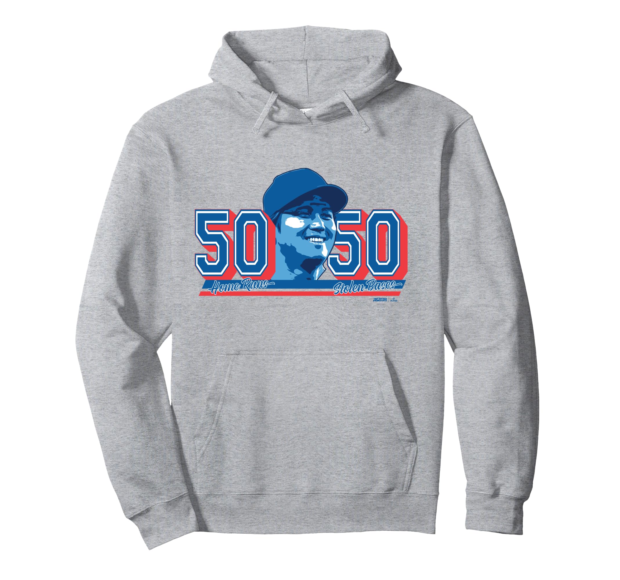 

Shohei Ohtani Los Angeles 50/50 Club Stripe MLB Player Hoodie