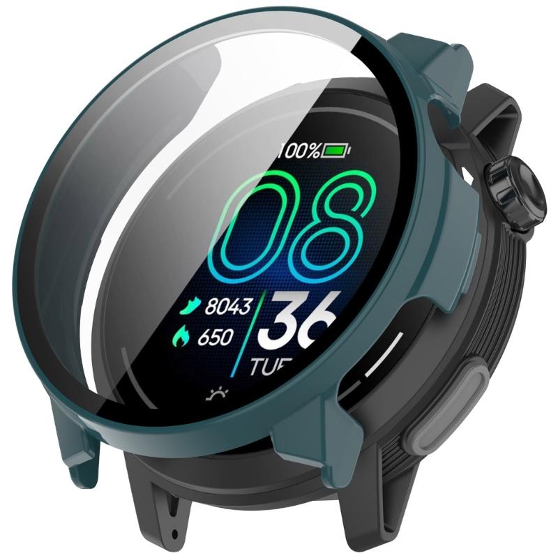 Watch Cover Screen Protector Tempered Glass Film PC Case for PACE Watch Scratchproof Case Smartwatch Film Dustproof