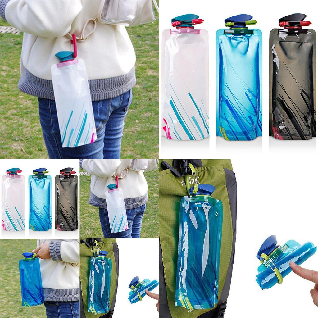 Faltbarer 700ml Sport-Reise-Becher für Outdoor-Abenteuer und Wandern